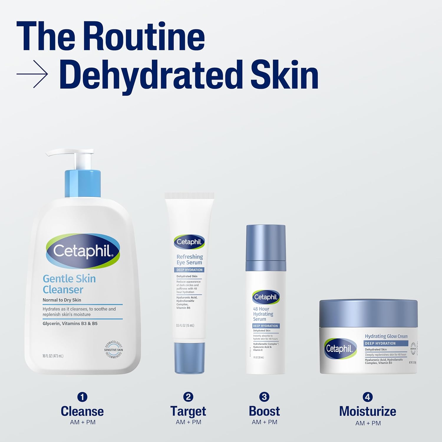 fragrance-free, non-comedogenic, clinically tested on sensitive skin