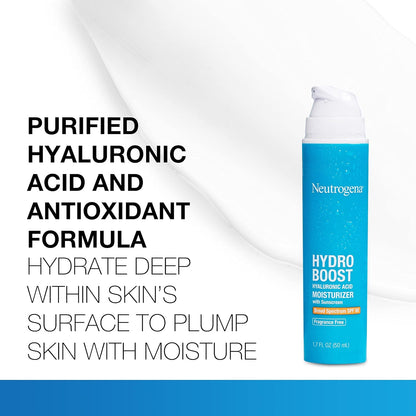 fragrance-free, non-comedogenic, hypoallergenic, dye-free, paraben-free, mineral oil-free, and oxybenzone-free formula