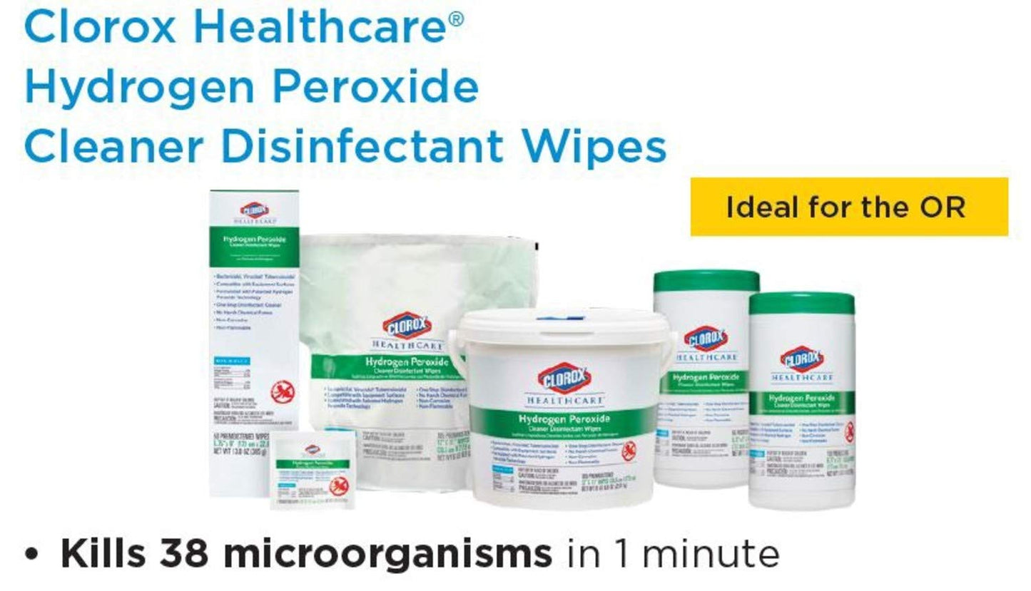 fragrance-free, nonflammable, noncorrosive chemistry safe for use around patients and electronics