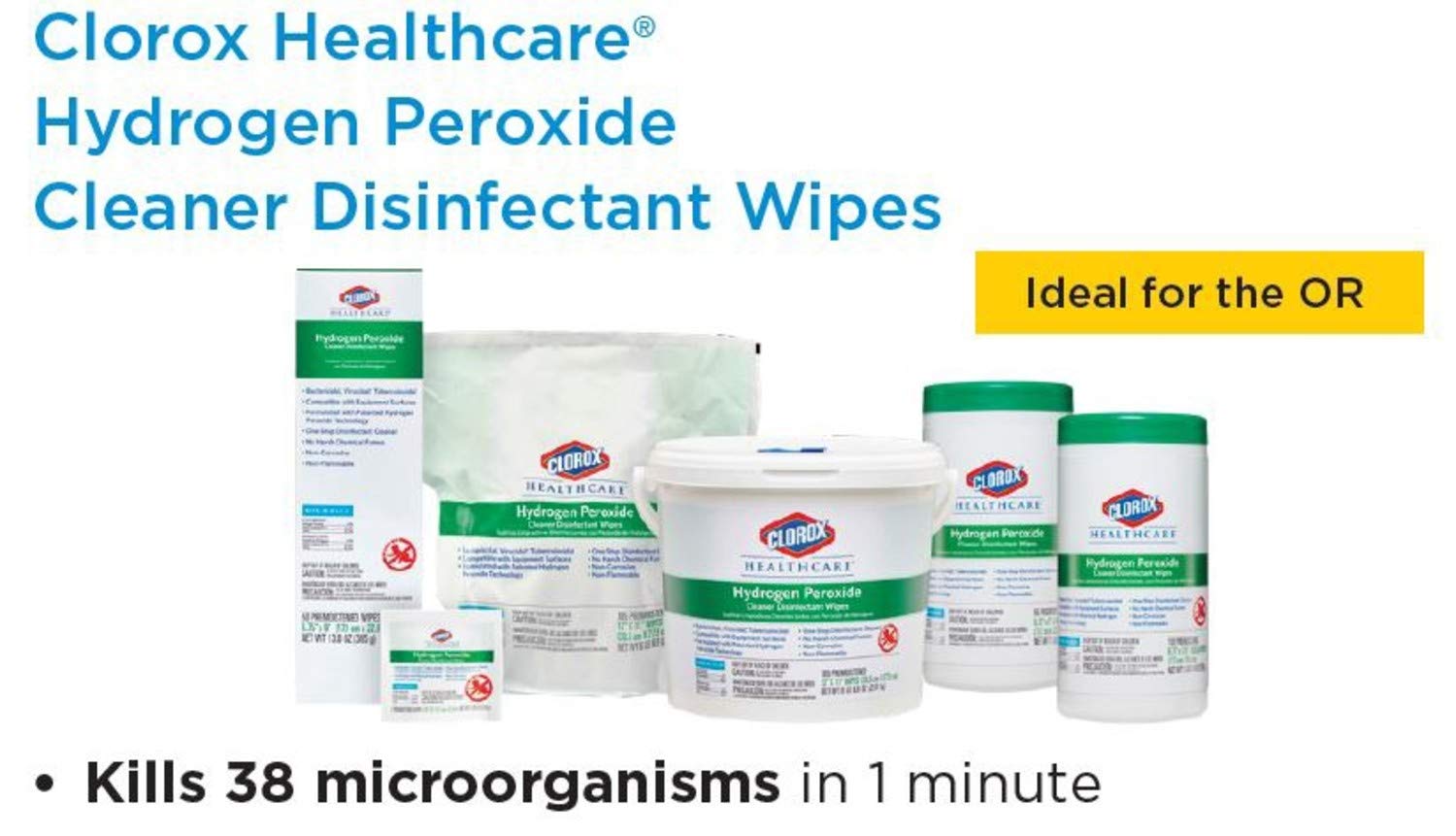 fragrance-free, nonflammable, noncorrosive chemistry safe for use around patients and electronics