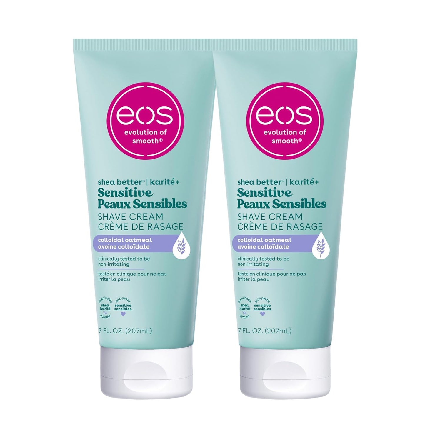 fragrance-free sensitive skin formula with colloidal oatmeal to soothe and protect
