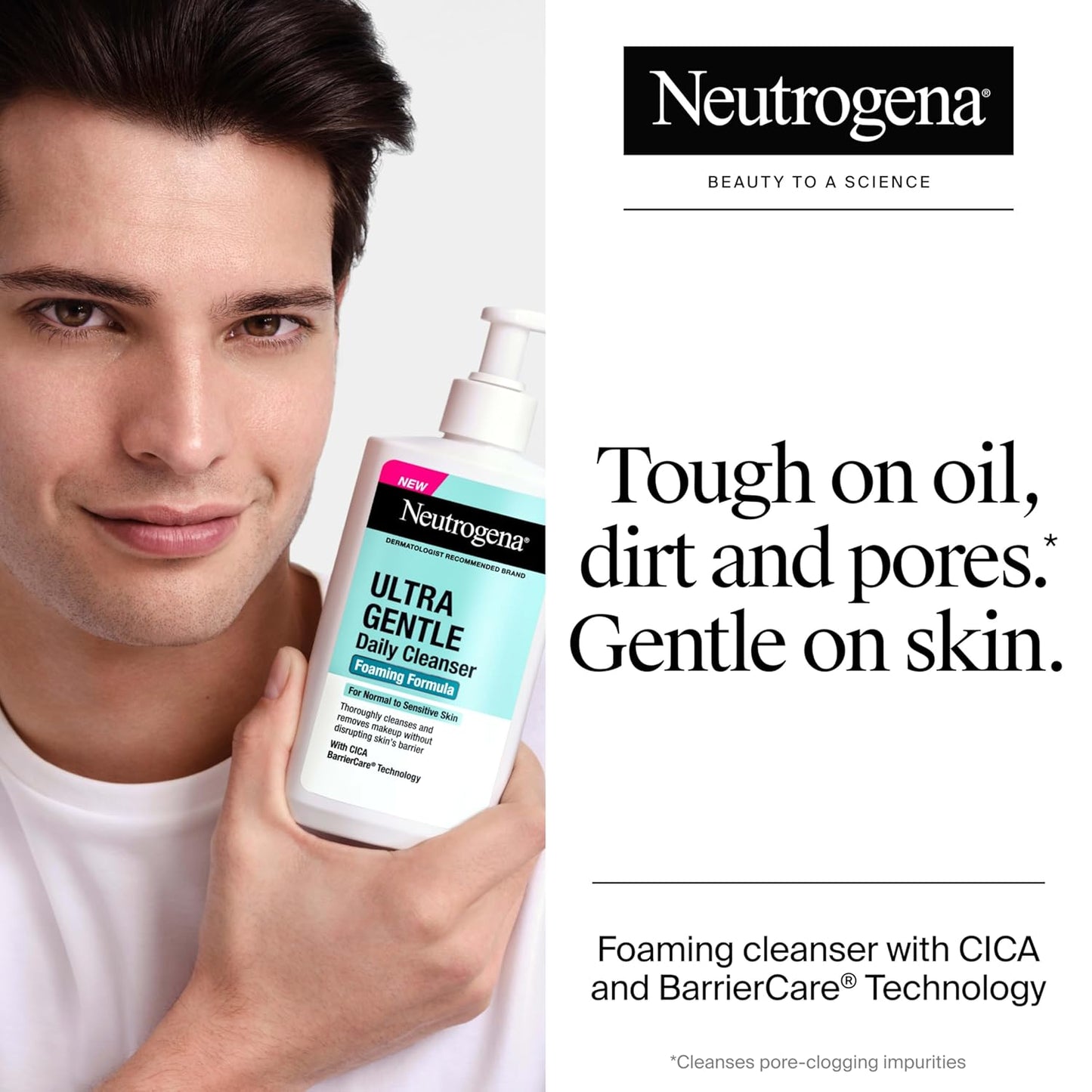 fragrance-free, soap-free, and dye-free hypoallergenic formulation