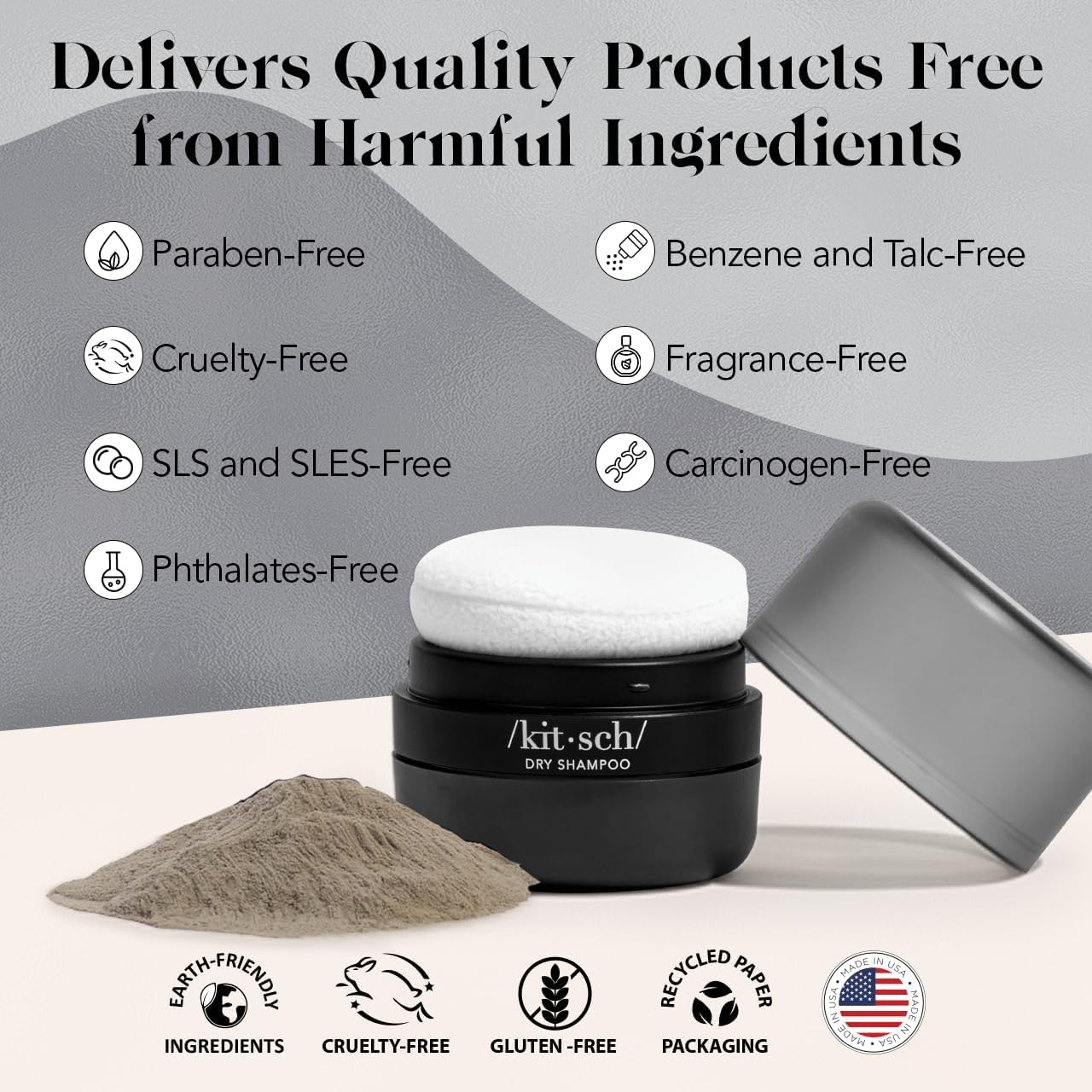 fragrance-free / unscented formula suitable for sensitive users