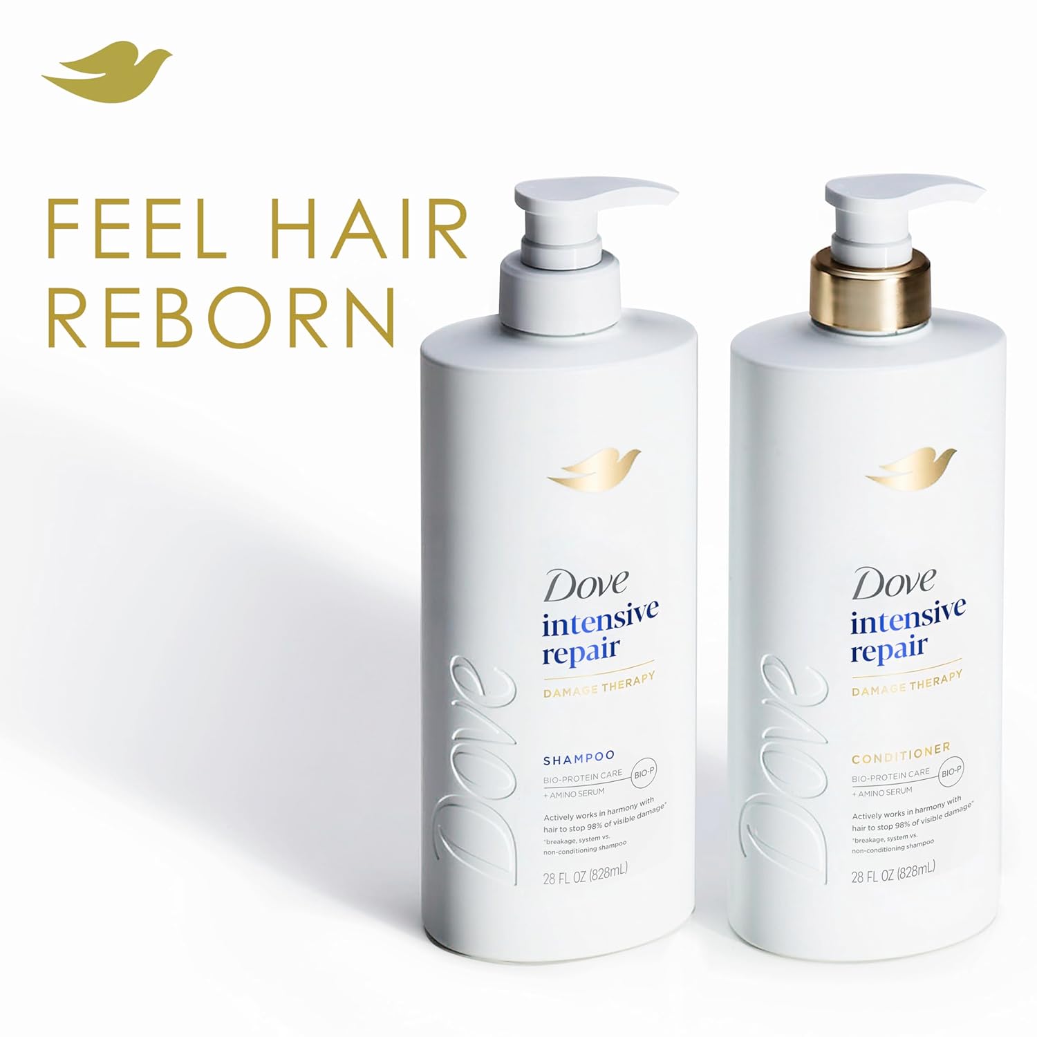fragranced liquid shampoo format formulated specifically for damaged hair and all hair colors