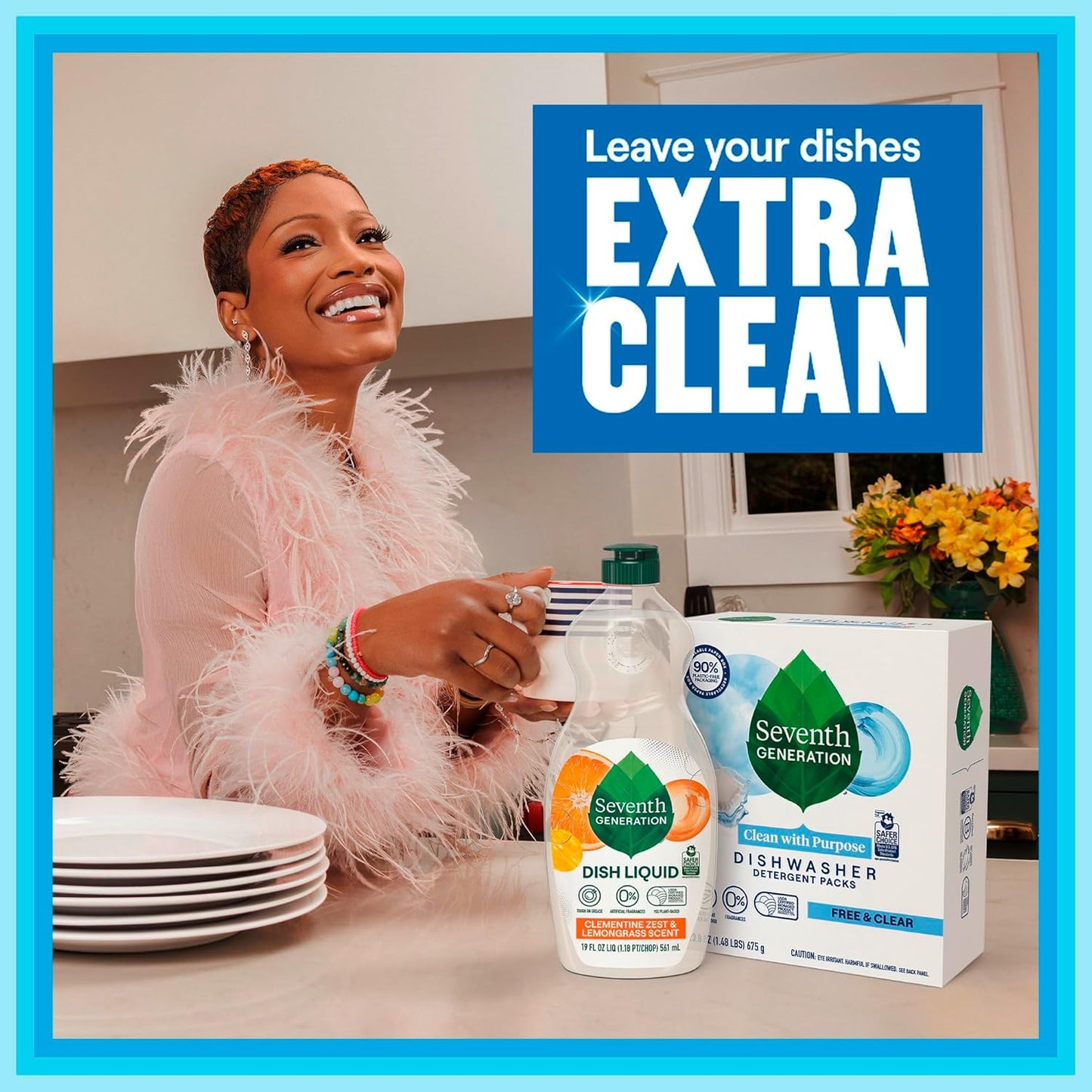 free & clear and lemon scent variants with 0% dyes, fragrances, and phosphates