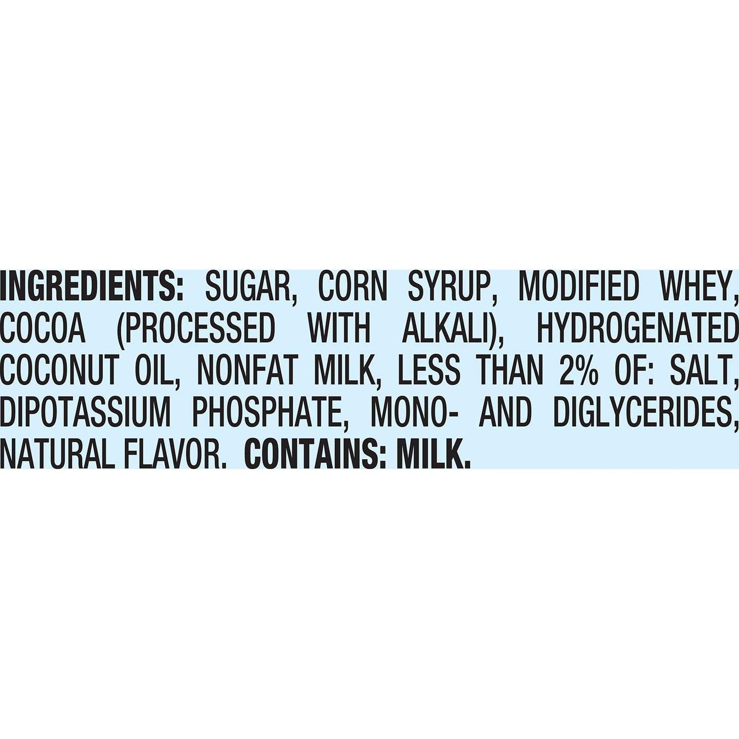 free from artificial sweeteners, preservatives, flavors, and colors