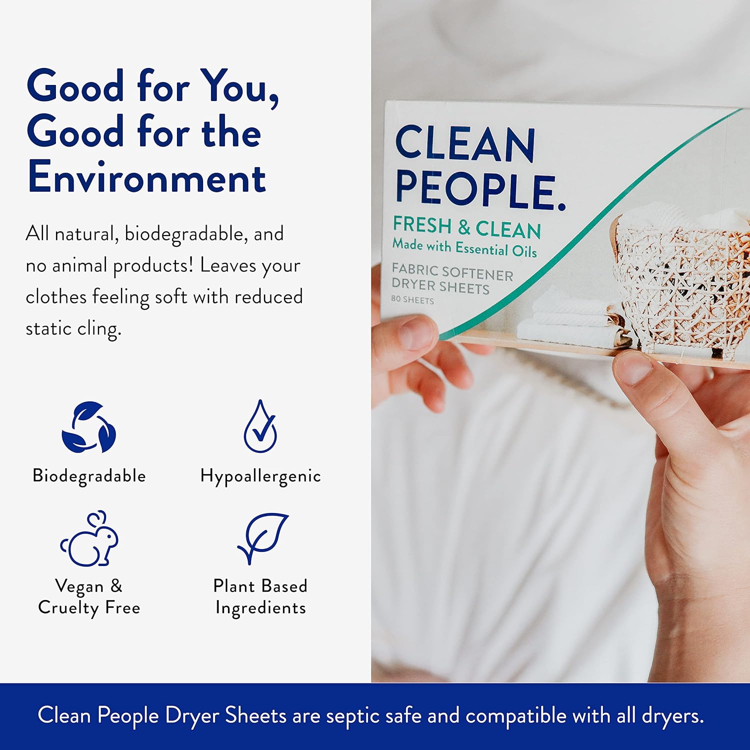 free-from formulation excluding phosphates, parabens, phthalates, chlorine bleach, artificial dyes, petroleum, and ammonia