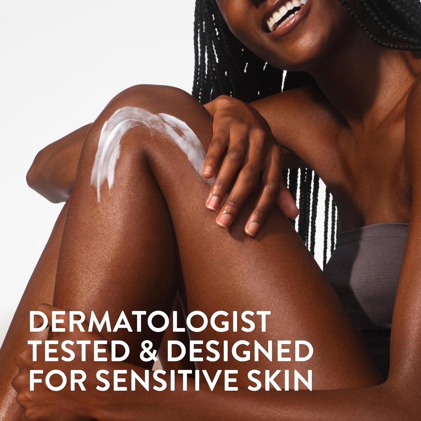 free-from formulation: no silicones, parabens, petrolatum, or dyes