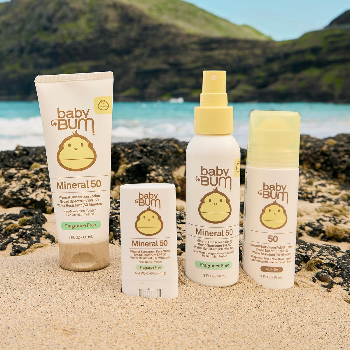 free from octinoxate, oxybenzone, parabens, sulfates, silicones, phthalates, gluten, and dyes