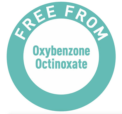 free from oxybenzone and octinoxate