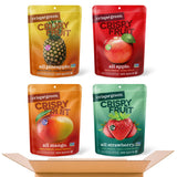 Crispy Green Freeze-Dried Fruit Snacks Variety Pack – Safe School Lunchbox Fruit for Kids' Lunches, 16 Single-Serve Bags