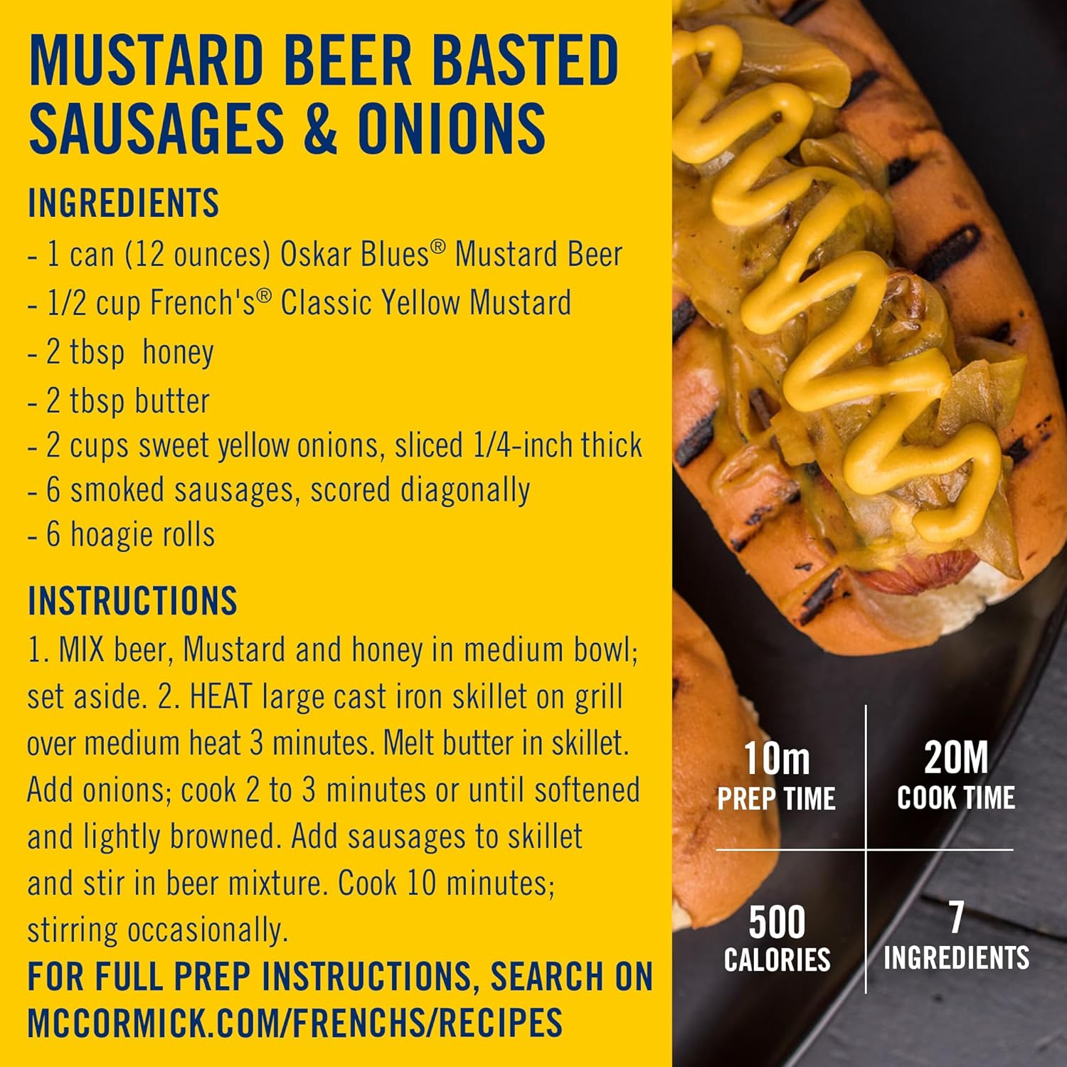French's Classic Yellow Mustard – Family Lunchbox & Kids' Dinner Table Squeeze Bottle, Gluten Free & No Artificial Flavors, 14 oz