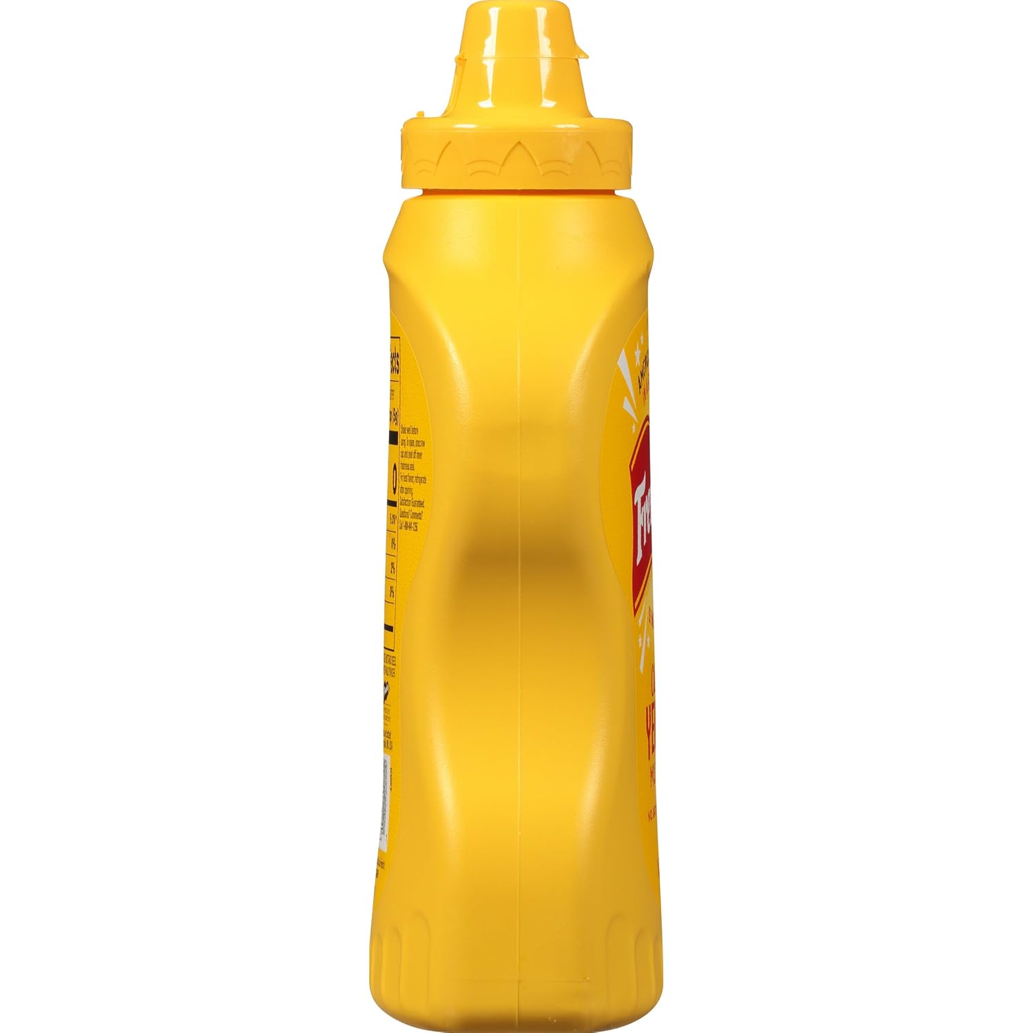 French's Classic Yellow Mustard – Family Lunchbox & Kids' Dinner Table Squeeze Bottle, Gluten Free & No Artificial Flavors, 14 oz
