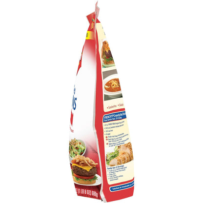 French's Original Crispy Fried Onions 24 oz – Family Favorite Topping for Kid-Approved Dinners