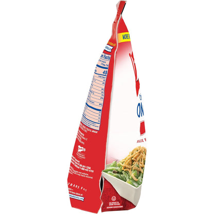 French's Original Crispy Fried Onions 24 oz – Family Favorite Topping for Kid-Approved Dinners
