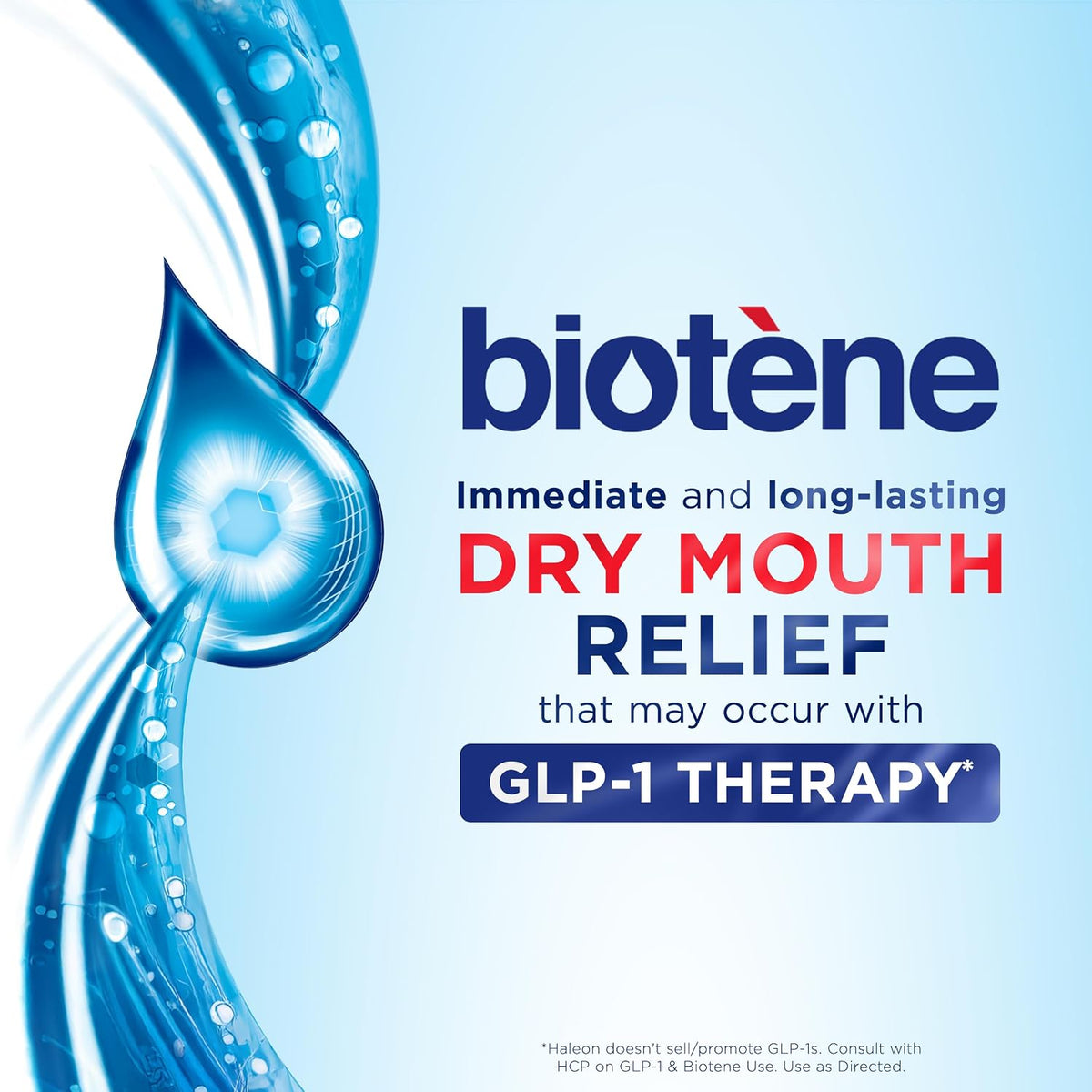 fresh mint flavor that freshens breath while moisturizing