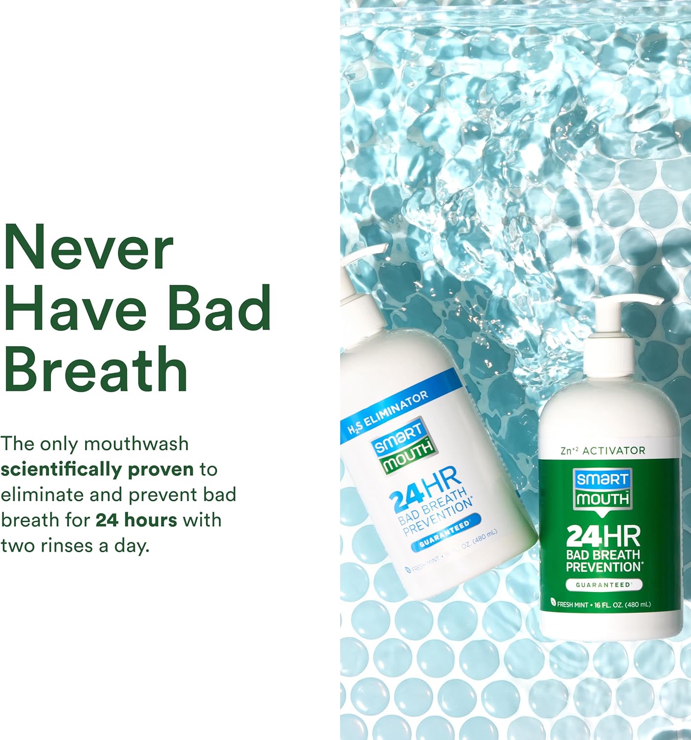 fresh mint flavor with non-burning gentle formula designed for daily use
