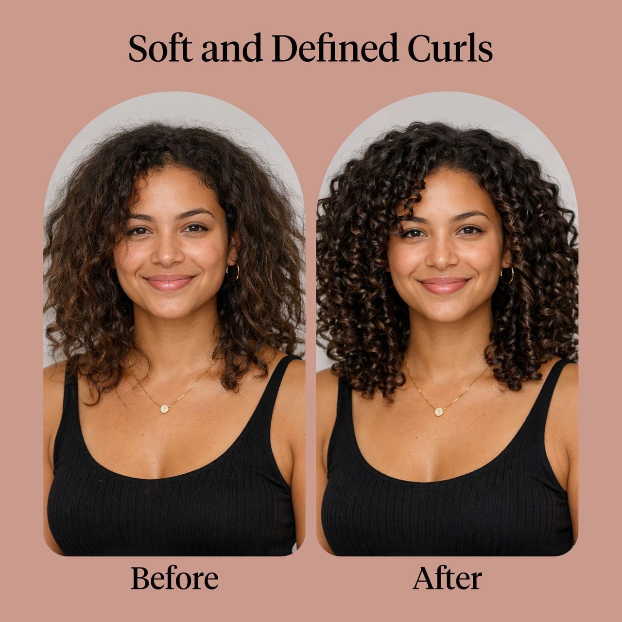 frizz-control and shine-boosting agents that smooth flyaways