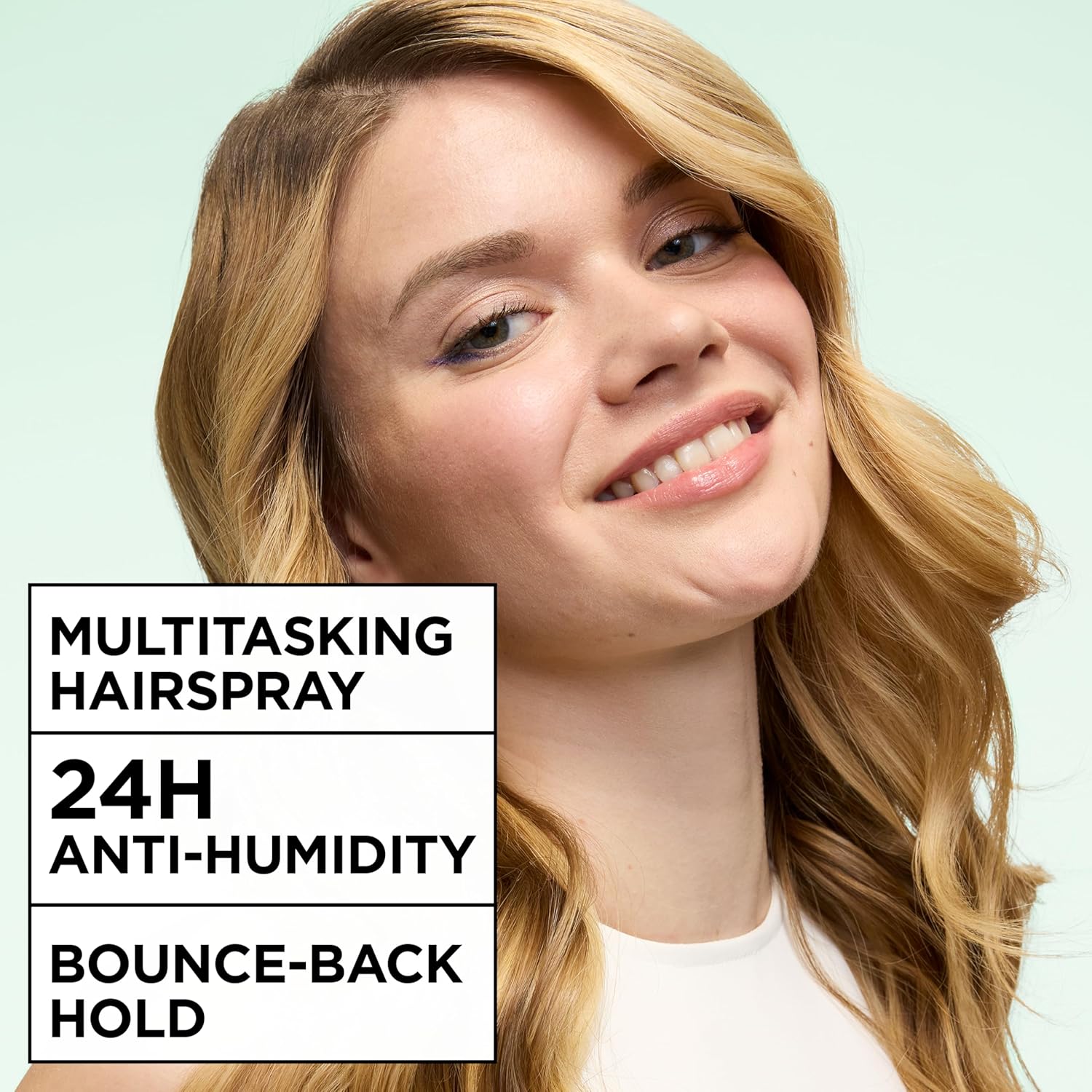 frizz protection with bounce-back hold technology