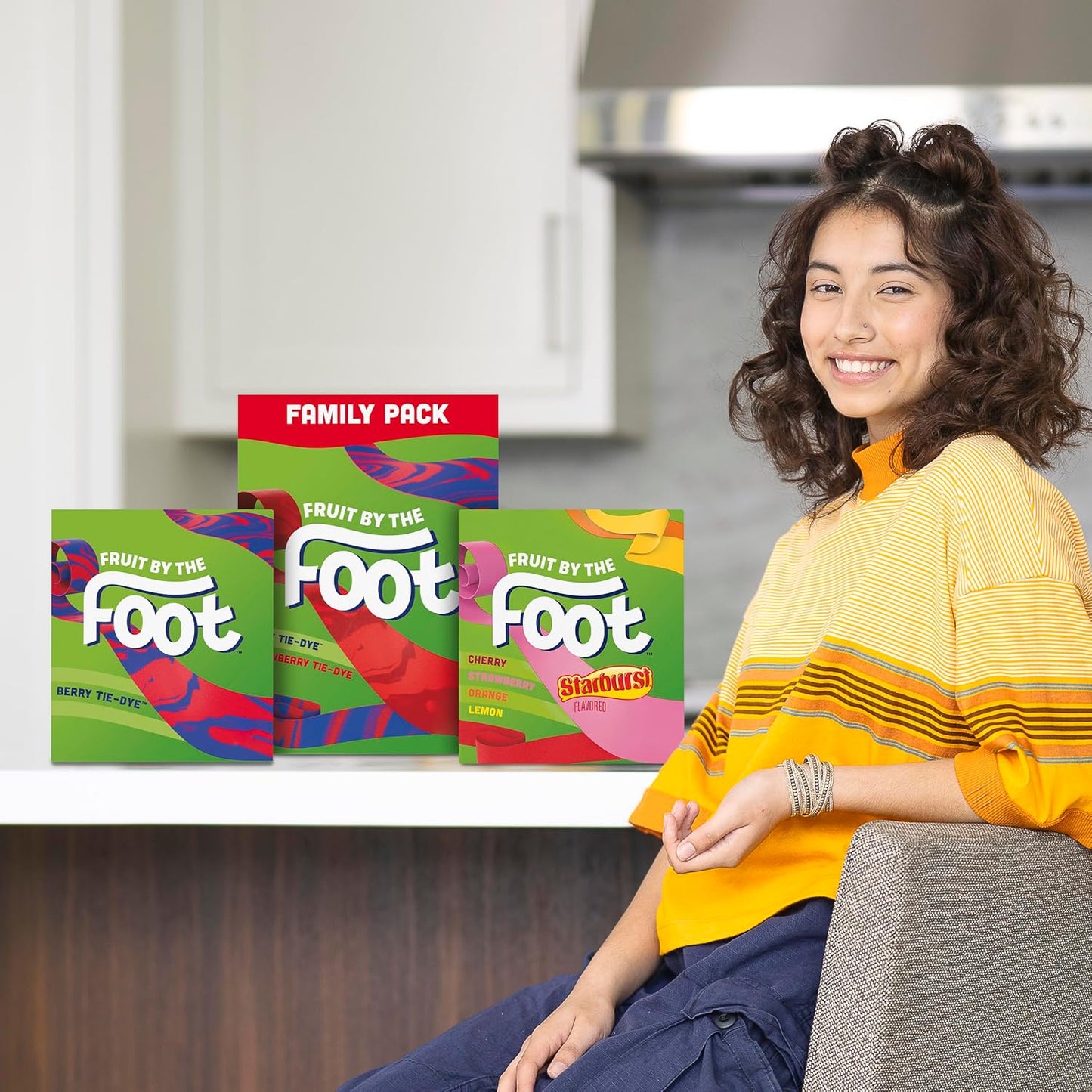 Fruit by the Foot Individually Wrapped Fruit Snacks – Road Trip Travel Snack for Kids, 6 Pouch Variety Pack