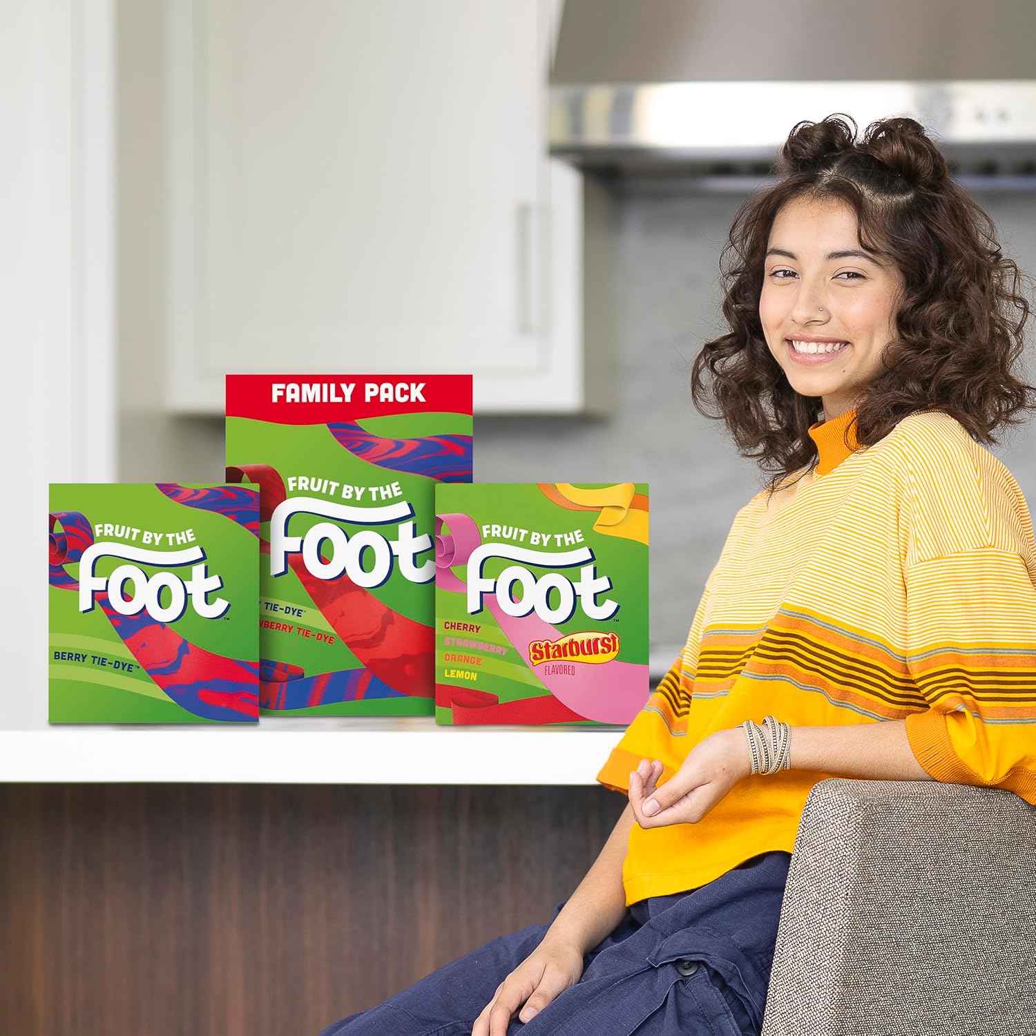 Fruit by the Foot Individually Wrapped Fruit Snacks – Road Trip Travel Snack for Kids, 6 Pouch Variety Pack