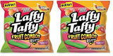 Laffy Taffy Fruit Combo Mini Bars – Fun Birthday Party Favor Bag Stuffing, Assorted Chewy Candy with Wrapper Jokes, 10 oz