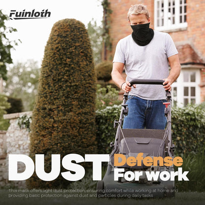 Fuinloth Neck Gaiter 6 Pack - UV and Dust Barrier for Safer Long Days Outdoors