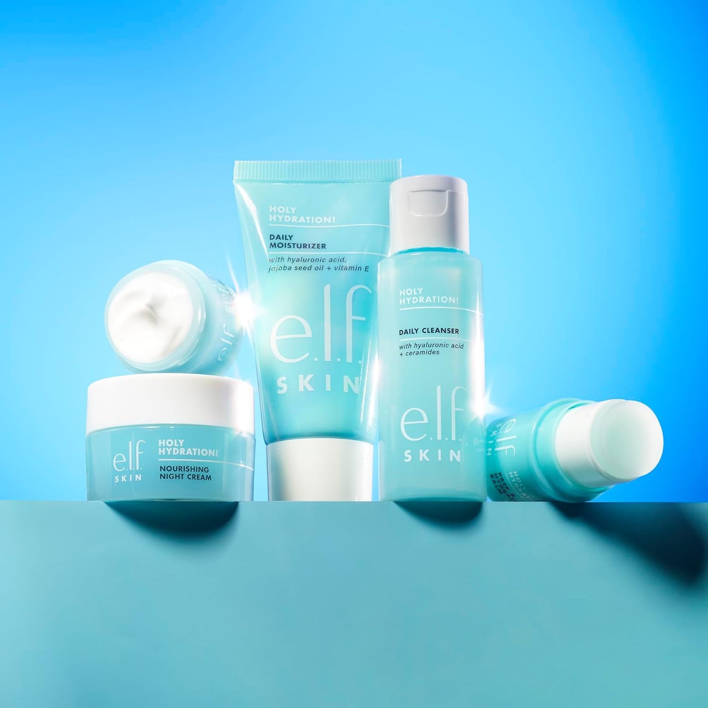 full am/pm routine coverage with separate day moisturizer and night cream