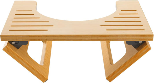 full bamboo construction with 0.79-inch thickness and 400 lb weight capacity