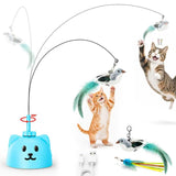 CATPICK Automatic Cat Toy, Secure Hands-Free Play for Apartments with Multiple Cats