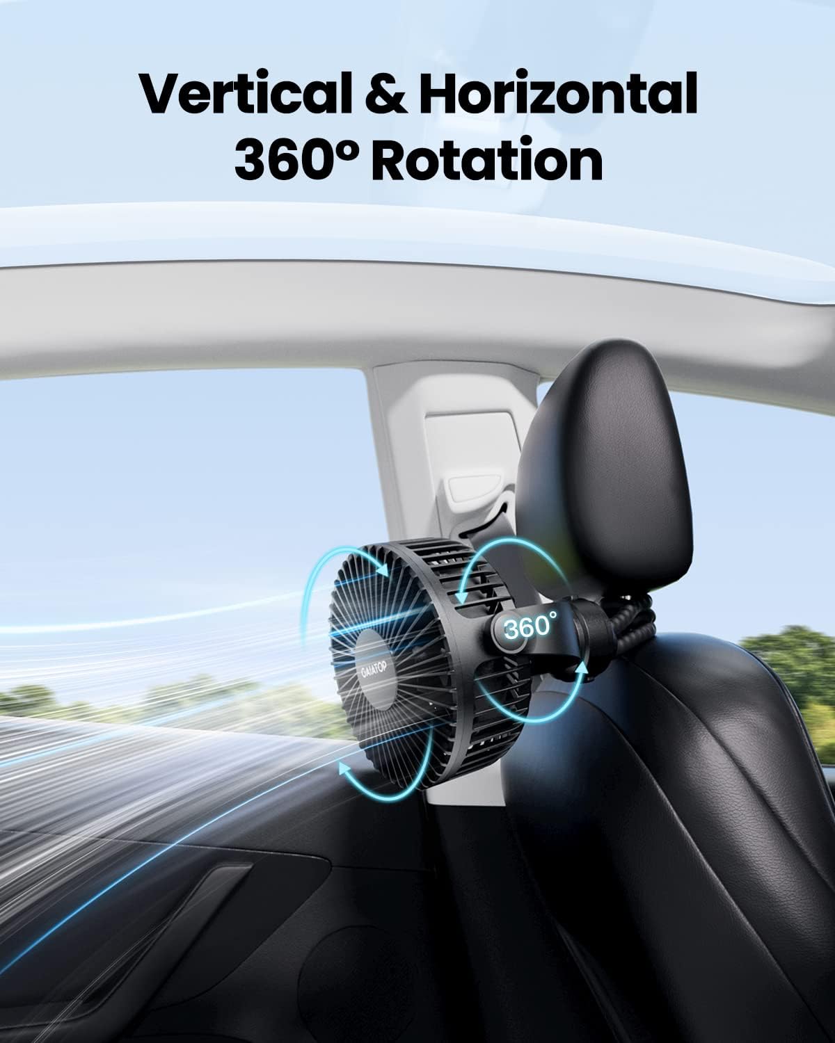 Gaiatop Mini Stroller Fan – Thoughtful Baby Shower Gift for New Parents and Expectant Moms
