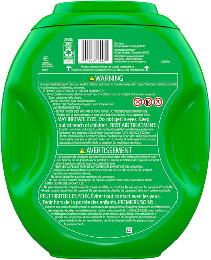 Gain Flings Laundry Detergent Pacs for Kids Clothes, 4-in-1 with Odor Defense and Color Guard