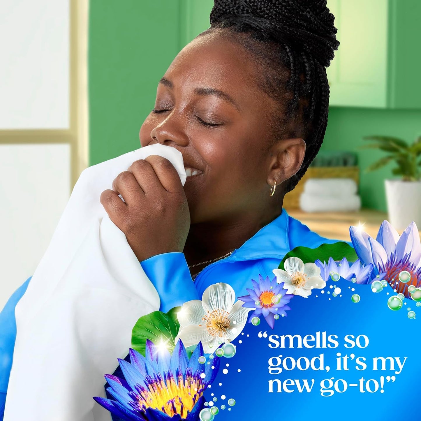 Gain Flings Laundry Pacs – Mindful Self-Care for Linen Closet Rituals, Waterfall Delight Long-Lasting Scent