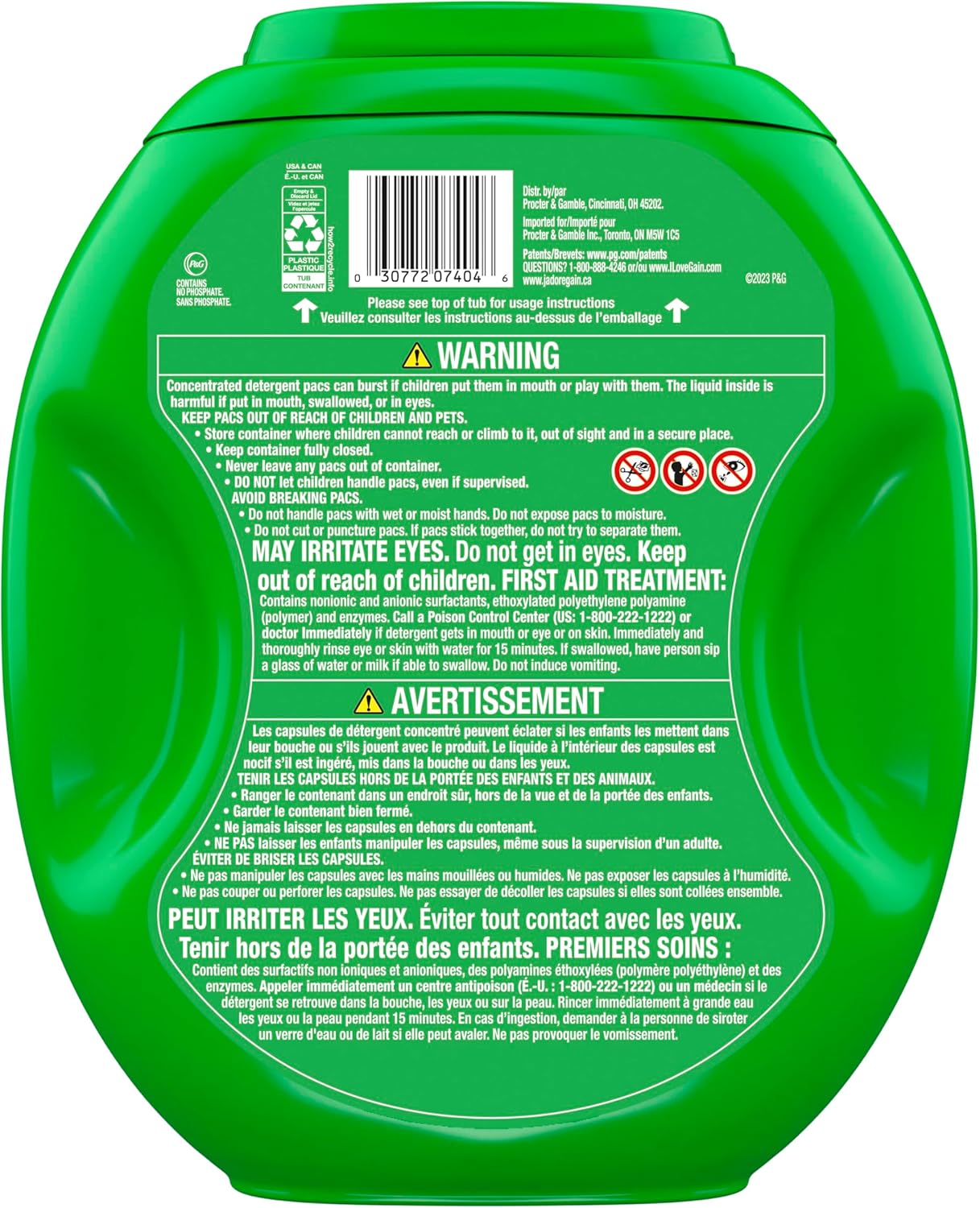 Gain Flings Laundry Pacs – Mindful Self-Care for Linen Closet Rituals, Waterfall Delight Long-Lasting Scent
