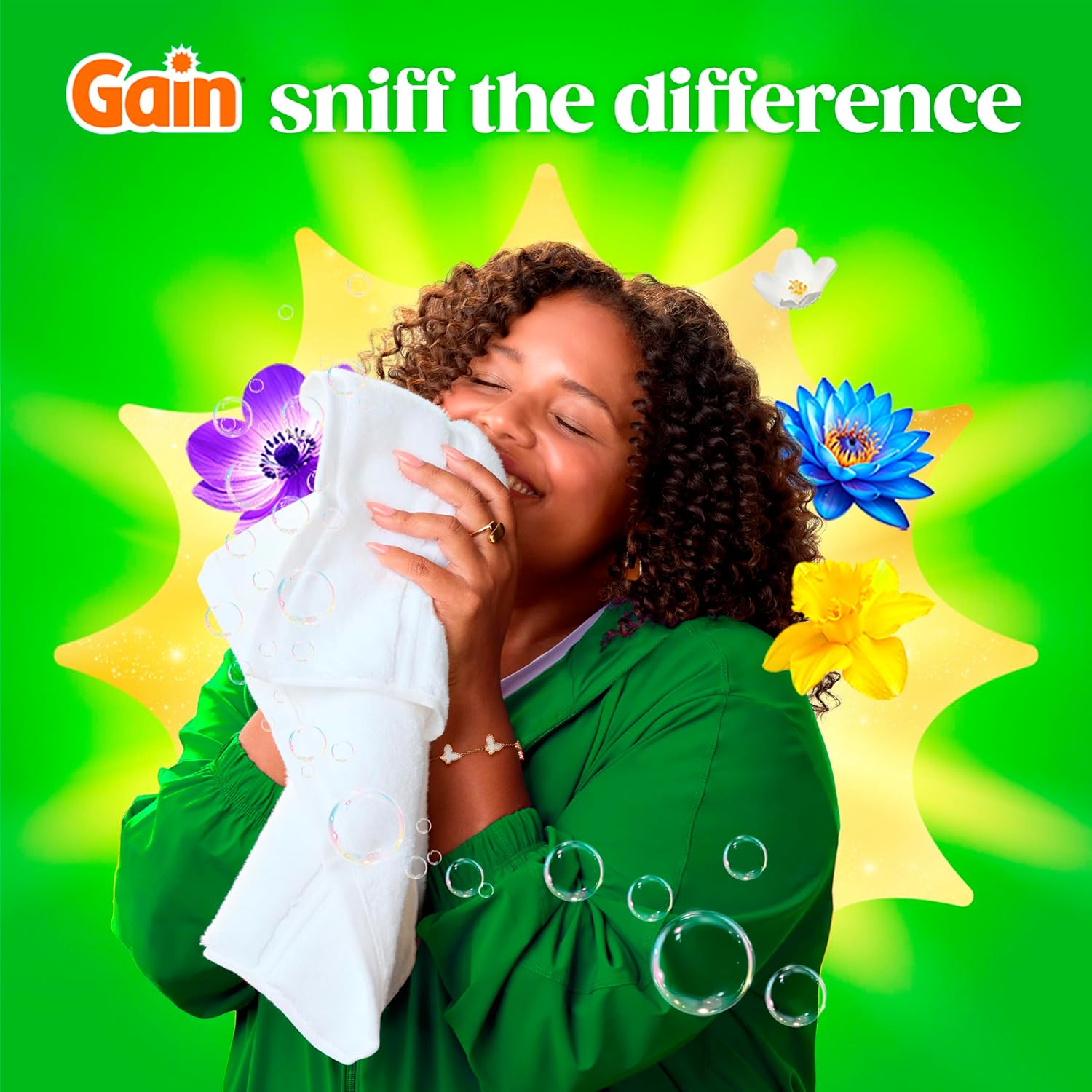 Gain Flings Laundry Pacs – Mindful Self-Care for Linen Closet Rituals, Waterfall Delight Long-Lasting Scent