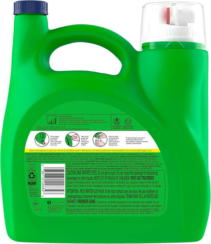 Gain Liquid Laundry Detergent Original Scent for Bath Time Linens, 100 Load Laundry Soap