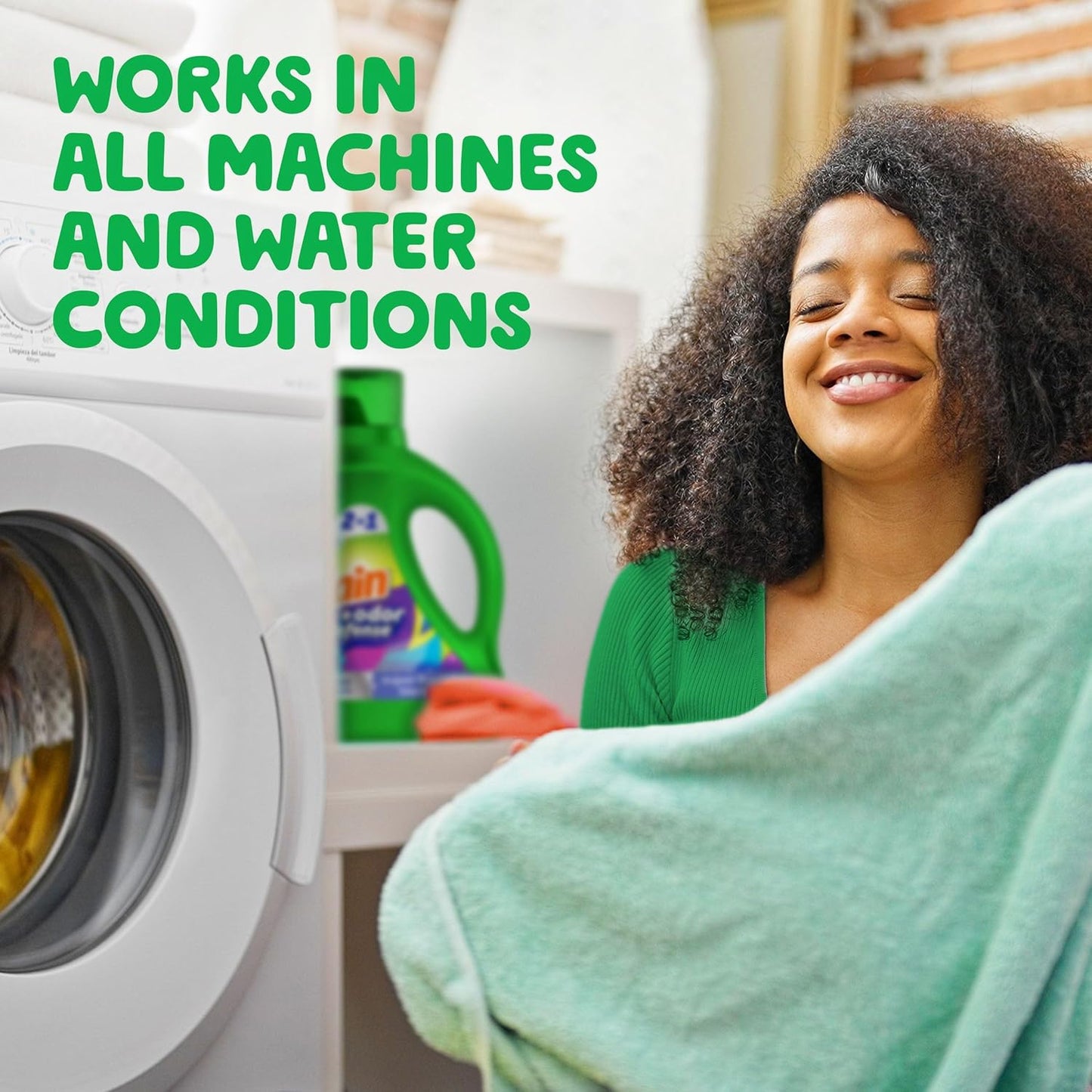 Gain Odor Defense Liquid Laundry Detergent Super Fresh Blast Scent 194 fl oz 134 Loads, Aromatherapy Laundry Soap for Stress Relief Self-Care Routines