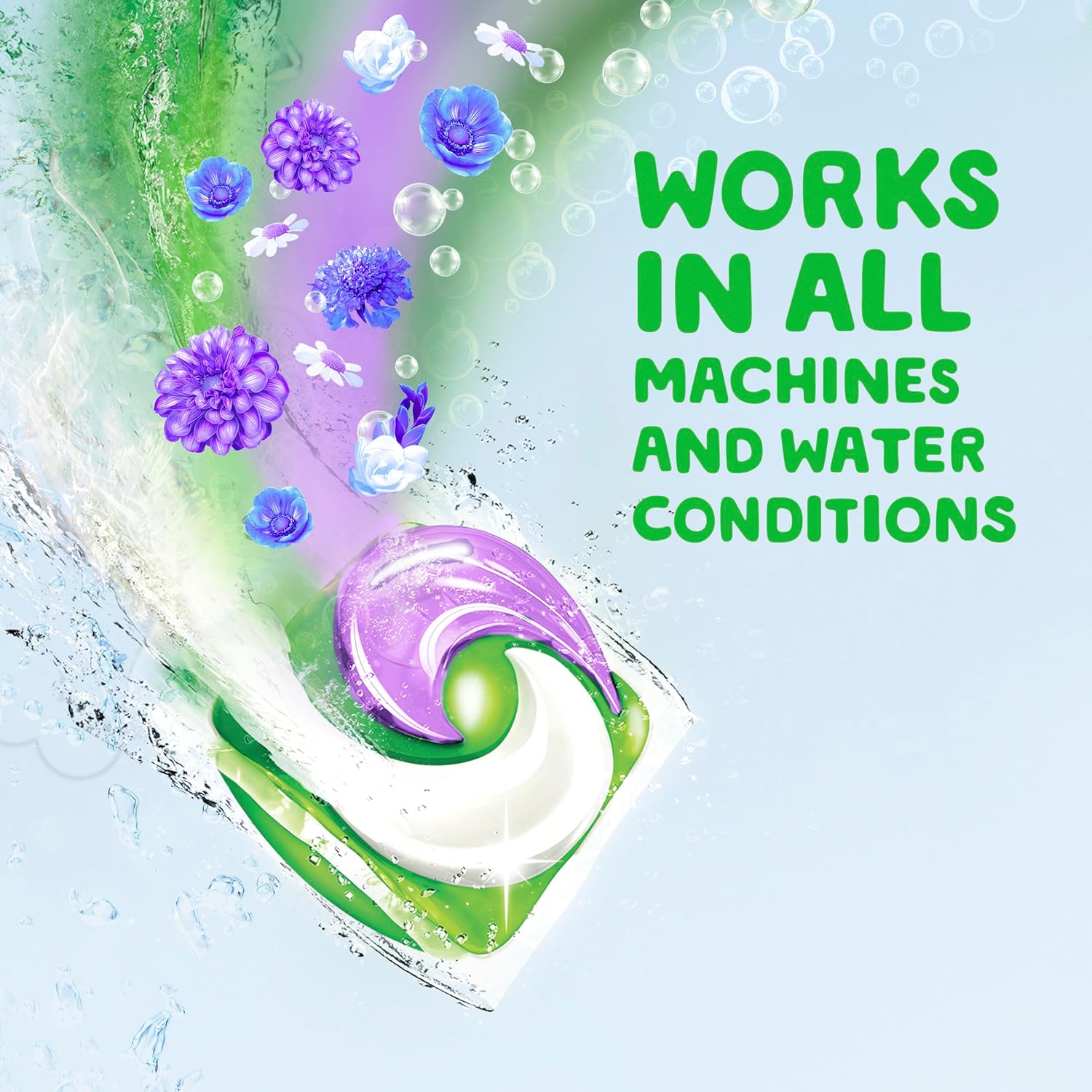 Gain Super Flings Laundry Detergent Pacs for Yoga Room Reset, Dewdrop Dream Scent Pacs That Turn Every Load Into a Sensory Ritual