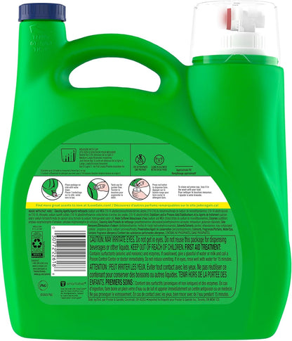 Gain Waterfall Delight Liquid Laundry Detergent for Bath Towle Refresh, 134-Load HE Jug for Family Wellness Routine