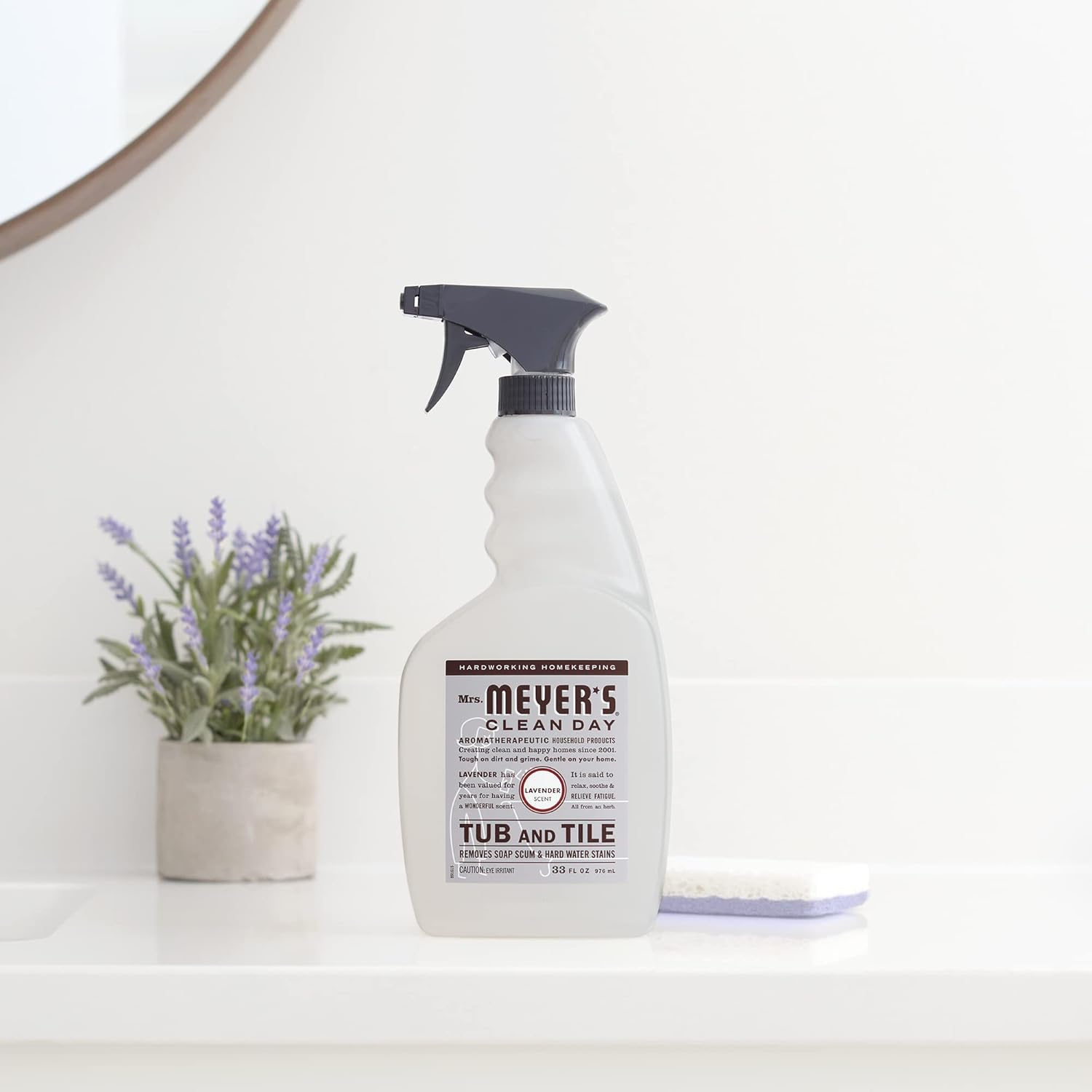 garden-inspired lavender scent with light, non-overpowering fragrance