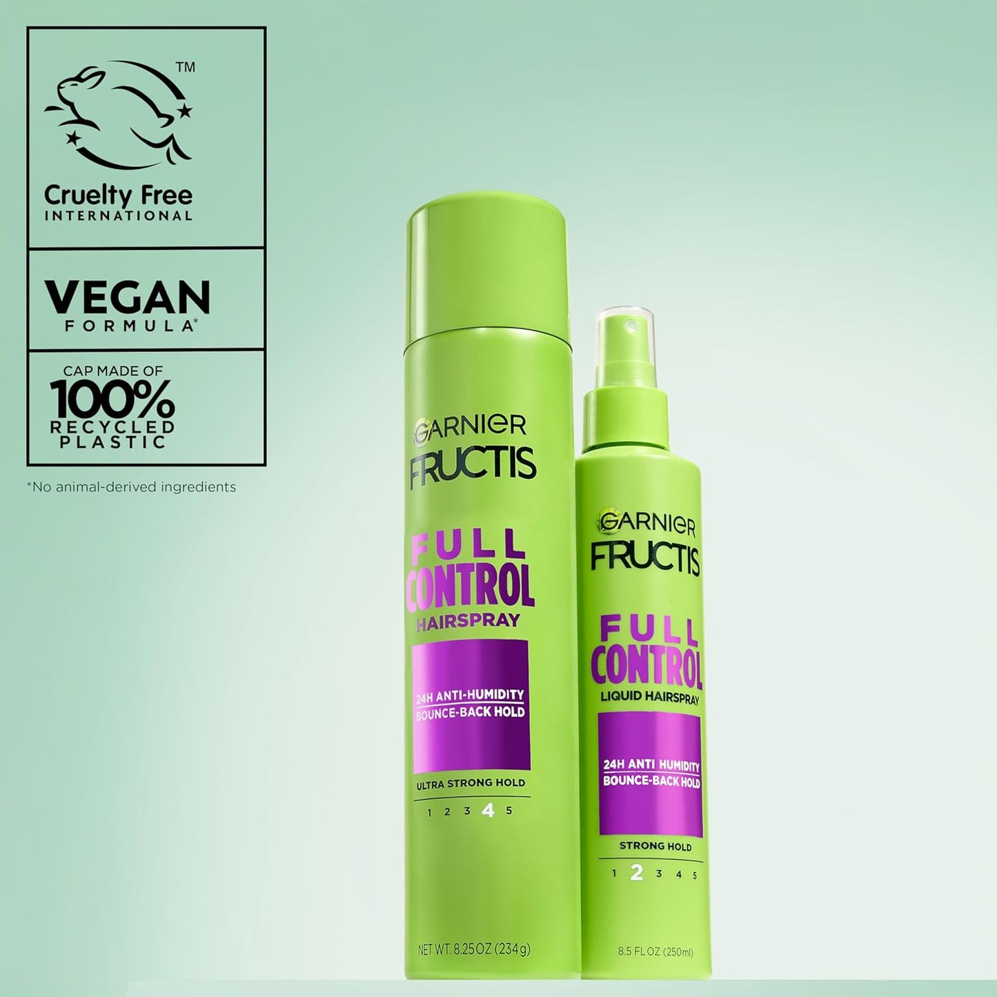 Garnier Fructis Anti-Humidity Hairspray – Portable Hold for Camping, Patio & Beach Days