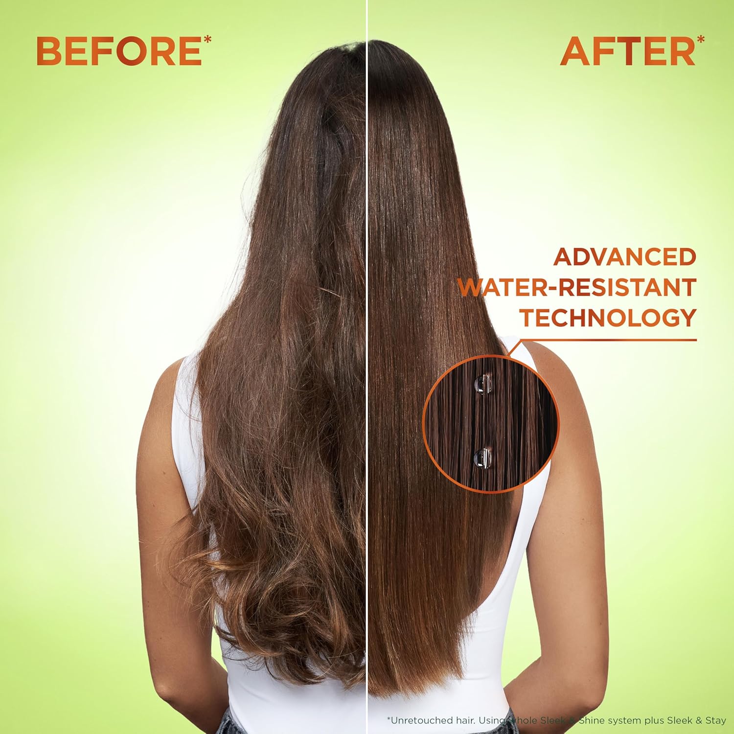 Garnier Fructis Sleek & Shine Leave-In Cream – Simple, Clean Frizz Control for Effortless Hair