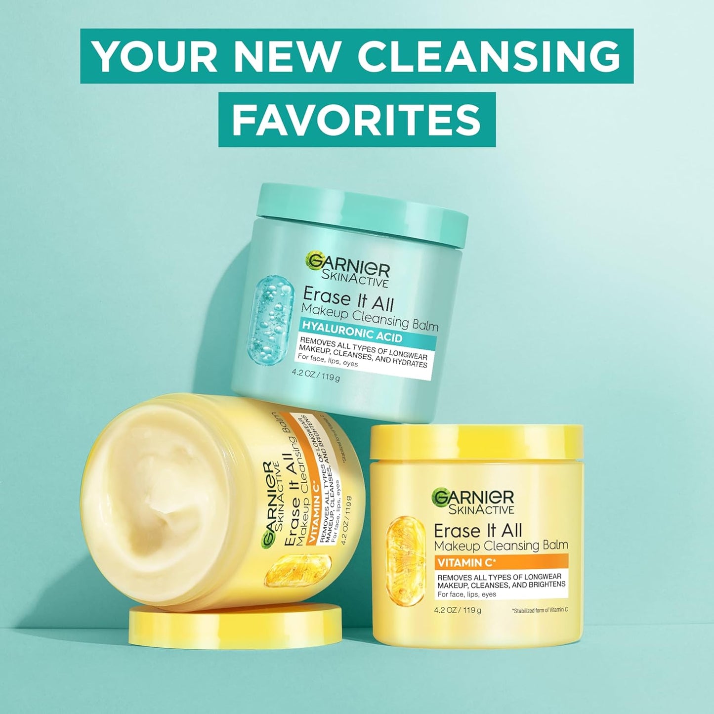 Garnier Hyaluronic Acid Cleansing Balm – Mindful Evening Skincare Ritual for Plumping Hydration