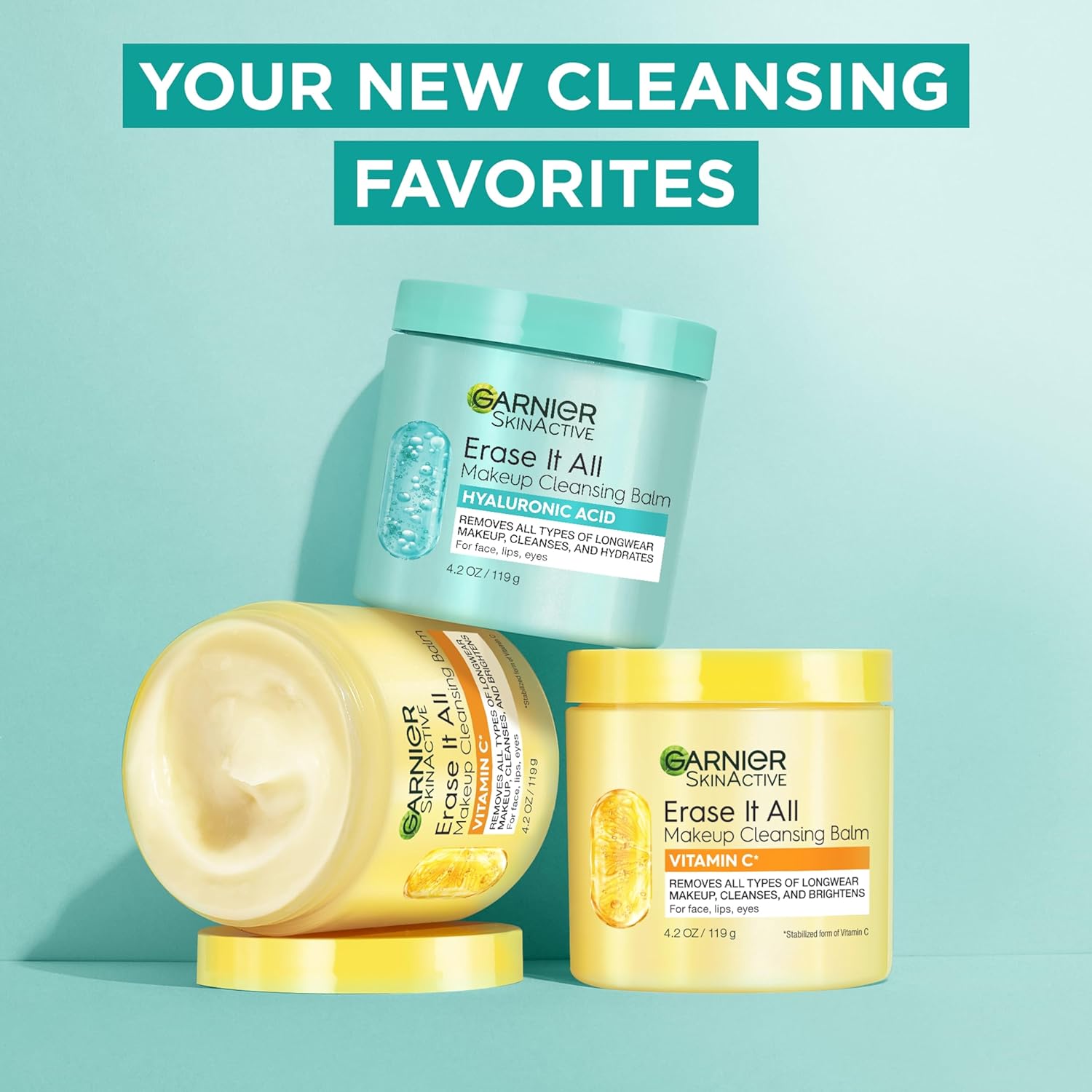 Garnier Hyaluronic Acid Cleansing Balm – Mindful Evening Skincare Ritual for Plumping Hydration