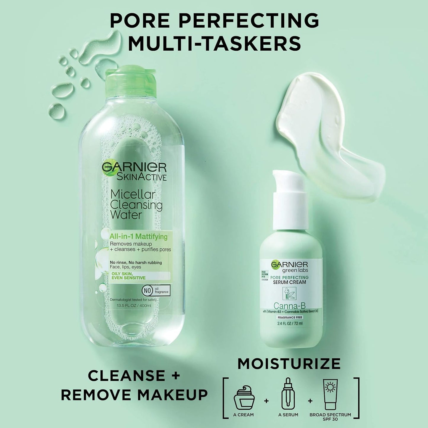 Garnier Micellar Water for Oily Skin – Thoughtful Birthday Gift for Her, Vegan Everyday Cleanser