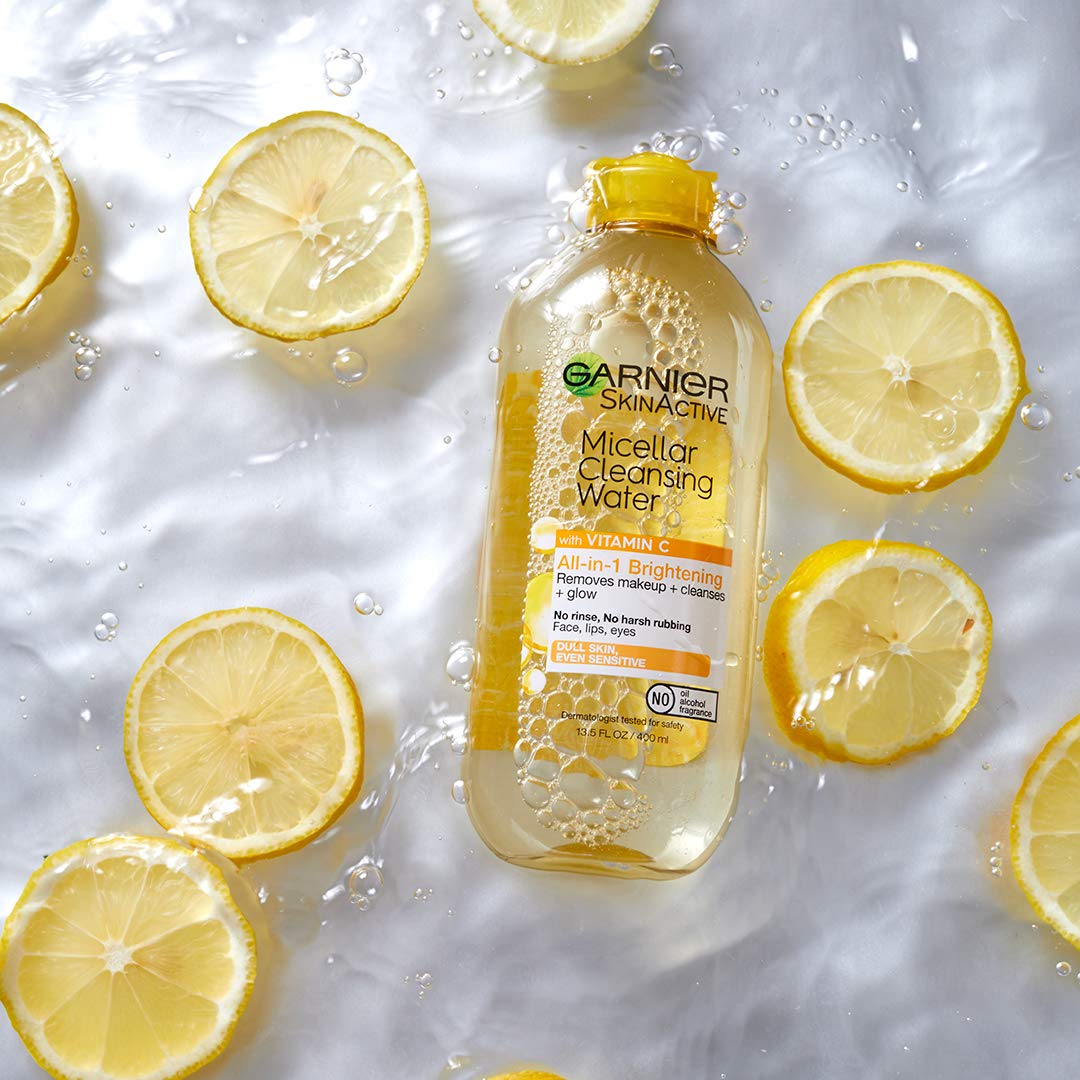 Garnier Micellar Water with Vitamin C – One-Step Cleanser for Uncluttered Skincare Routines