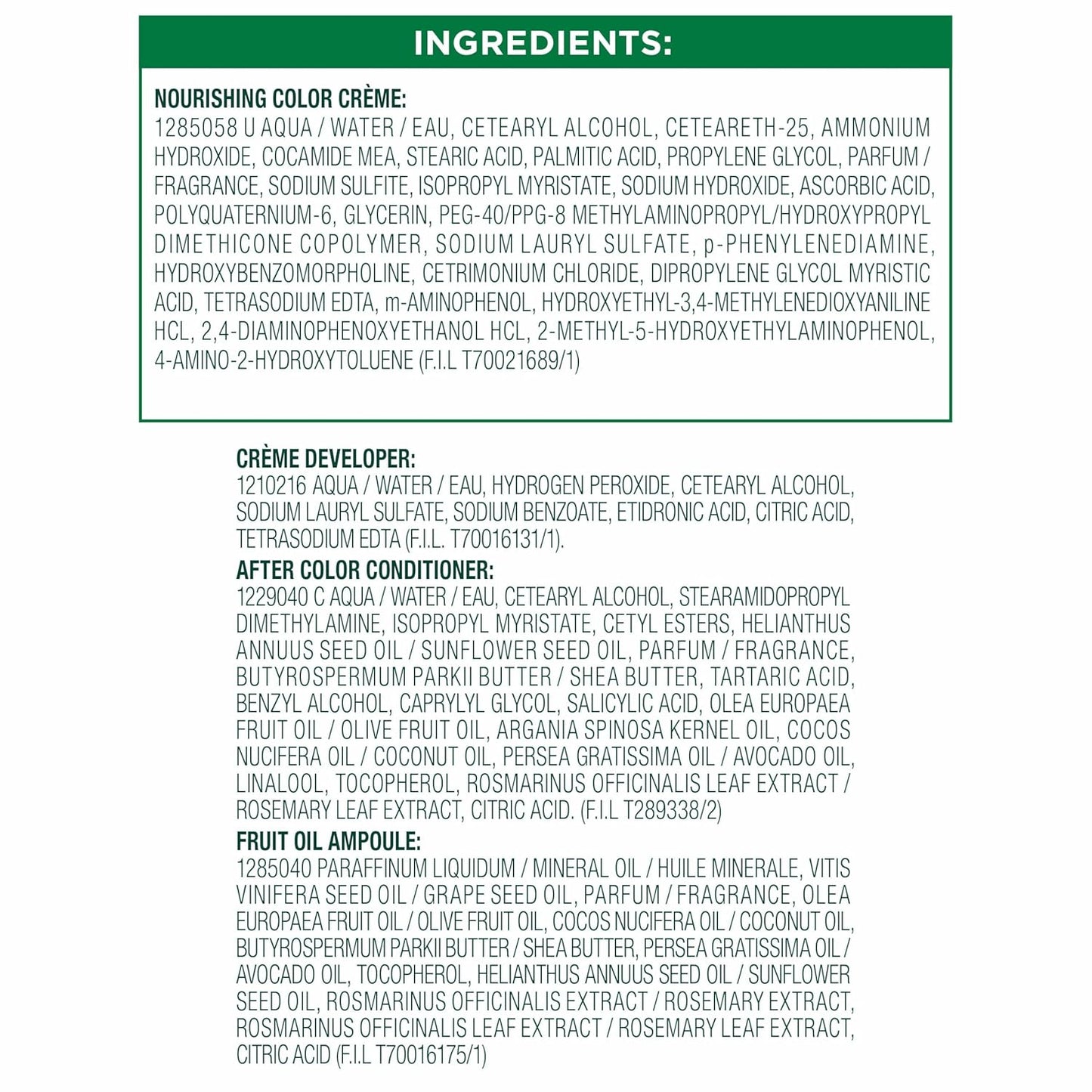 Garnier Nutrisse Ultra Crème Hair Color – Elegant Permanent Dye with Premium Fruit Oil Infusion