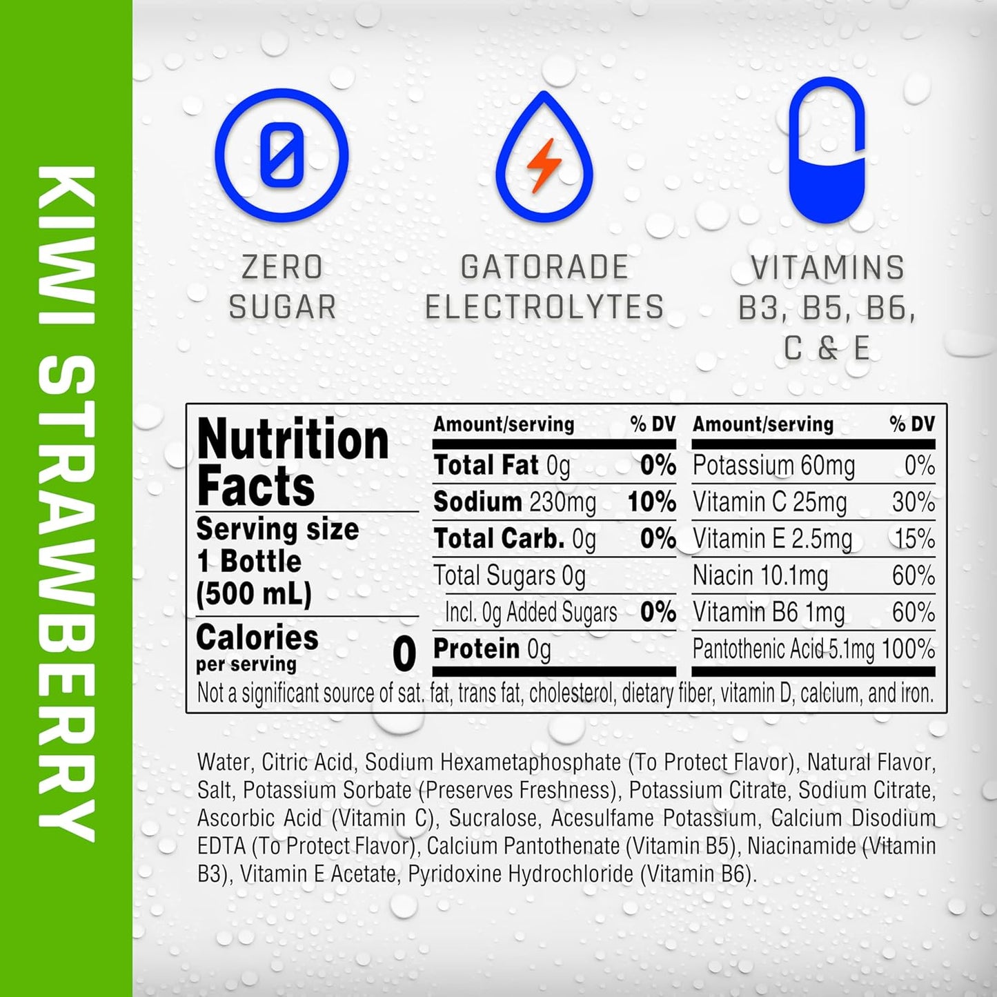 gatorade-derived electrolyte blend designed to replace sweat losses