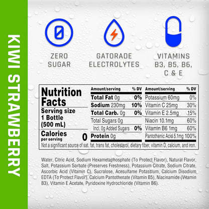 gatorade-derived electrolyte blend designed to replace sweat losses