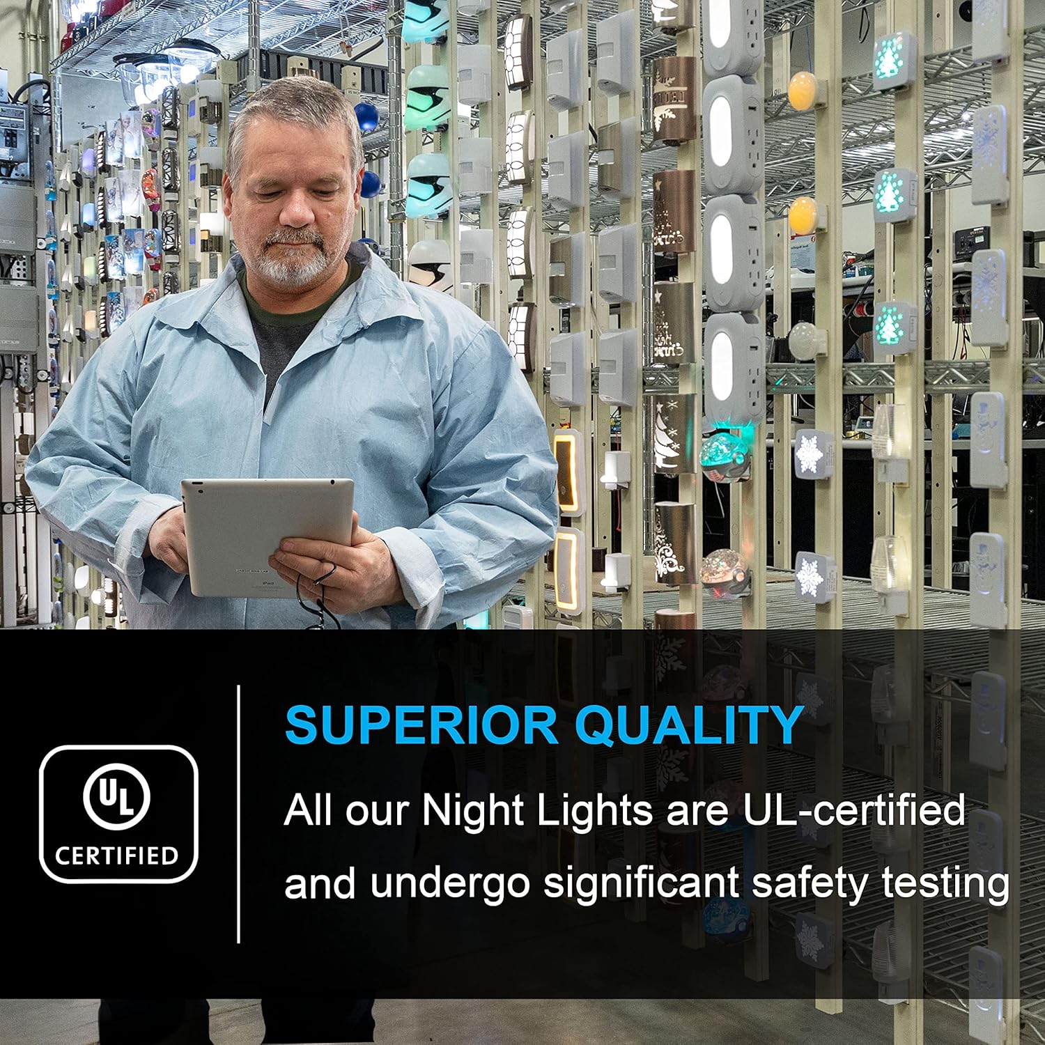 GE LED Night Light – Thoughtful Housewarming Gift for New Homeowners and Apartment Movers
